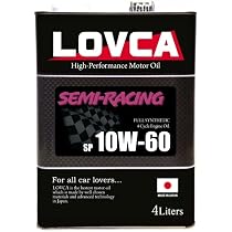 Amazon | LOVCA SEMI-RACING 10W-60 4L SP エンジンオイル □LSR1060-4
